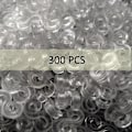 Miniatyrbilde 2 av 5: S-klips 300 stk for vev gummistrikk for DIY armbåndlaging påfyllingssett