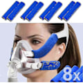 Miniatyrbilde 1 av 5: 8 Pakk Cpap Hodeplagg Stropptrekk, Universelle og Gjenbrukbare Cpap Stropptrekk, Myke Fleece Stropputer, Reduserer Røde Merker &a