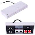 Miniatyrbilde 4 av 5: Klassiske NES-kontrollere for NES 8-bitts underholdningssystemkonsollkontrollpanel (2 stk)