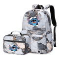 Miniatyrbillede 1 af 5: 2 stk Disney Lilo Stitch Multi Pocket Rygsæk med Madpakke Rygsæk style 3
