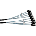 Miniatyrbilde 2 av 5: 2 stk 4x SATA til SATA kabel 4 porter/sett Data kabel 7 pin SATA kabel 6gbps SATA til SATA HDD kabel Cor