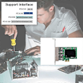 Miniatyrbild 3 av 4: PCIe Nätverkskort PCI-e X1 4-Port Gigabit Ethernet Server Nätverkskort Adapter för Love Fast Sea Sp-haoyi