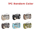 Miniatyrbild 3 av 5: Radio Handvev Kraftgenerering Solladdning Trebands Bluetooth Kort MP3 Multifunktionsspel Radio