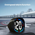 Miniatyrbillede 4 af 5: GPS Kompas Speedometer Bil Heads-up Display USB Tilslut Plug And Play 2.7 Tommer Skærm MPH Hastighedsmåler Over Hastigheds Alarm til Alle Køretøjer