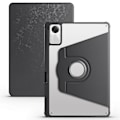 Miniatyrbillede 1 af 5: For Xiaomi Redmi Pad SE Etui Læder Roterende Stativ Tablet Cover Auto Sleep/Wake - Sort
