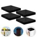 4 Set Staketuppar Staket Toppskydd Staketöverdragsskydd Staket Plast Topplock