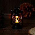 Miniatyrbillede 4 af 4: Xmas Petroleumslampe Form Pynt Retro Petroleumslampe Lys Ornament til Halloween
