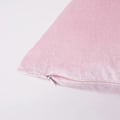 Miniatyrbillede 2 af 4: Pakke med 2 fløjlspudebetræk, dekorative pyntepudebetræk til sofa, soveværelse (45x45 cm, pink)