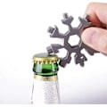 Miniatyrbild 3 av 3: 3-pack 18-i-1 Multiverktyg, Rostfritt Stål Snöflinga Flasköppnare Platt Phillips Skruvmejsel Kit Skiftnyckel, Hållbar Och Portabel Att Ta Med