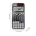 Miniatyrbillede 5 af 5: 991EX Videnskabelig Lommeregner Digital Stor Skærm 696 Funktioner til Mellemskole Gymnasium Universitet Solenergi Videnskabelig Lommeregner