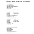 Miniatyrbilde 5 av 5: 47 stk/sett Spillkonsoller Direkte Oppvarming Bga Stencil + Bga Jig Bga Reball Kit For 360cpu Ps3-cpu Gp (haoyi)
