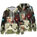 Miniatyrbild 1 av 2: Skibidi Toalett Halloween Luvtröjor Rolig printed tröja Huvtröja Jumper Dragsko Toppar För Pojkar Flickor Barn Fans Present style 4 6-7 Years