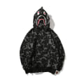 Pikkukuva 1 / 2: Uusi shark head print miesten urheilullinen casual hupullinen collegepaita 3XL