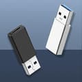 Miniatyrbillede 5 af 5: Type-c Adapter Konvertering Til Usb3.0 Metal Mini Kabel Konverter Til Pc Tablets Q