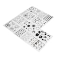 Miniatyrbilde 4 av 4: 10 stk. transparente stempler DIY Scrapbook klare silikonstempler for kortlaging albumrammer invitasjonskortdekorasjoner