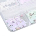 Miniatyrbilde 4 av 5: Sløyfe Negledekorasjoner Resin Fargerike Søte Utsøkte 3D Sløyfe Neglekunstdekorasjoner for DIY