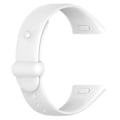 Miniatyrbillede 2 af 5: Urrem Kompatibel til Xiaomi Redmi Watch 3 Blød Silikonerem med Knapspænde White