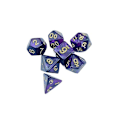 Pikkukuva 3 / 4: 7 osaa monitahoiset nopat Monipuoliset noppapelit Roolipelin set Set juhliin
