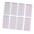 Miniatyrbillede 4 af 4: A6 Budget Binder 6 Huller Bærbar Vandtæt Blød Rivfast A6 PU Læder Budget Binder Cover Kontant Budget Håndbog Gul