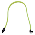 Pikkukuva 1 / 4: 50cm Sata 3.0 Iii Sata3 7pin Datakaapeli Suorakulma 6gb/s Ssd-kaapelit Hdd Kiintolevyn Datajohto N:llä (haoyi