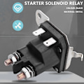 Miniatyrbilde 5 av 5: Starter Elektromagnetisk Passer for 762-1261-211-50 762-1261-211-51 12V 100A 4 Terminaler og MTD La