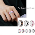 Miniatyrbilde 3 av 5: Ringbeskyttelseshylse Ringinnpakning for Oura Ring Gen3 Trykt Silikonetui