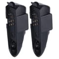 2 stk. Walkie Talkie 7-pinners til 2-pinners headsetadapter Bærbar o-headsetadapter for GP328 GP340