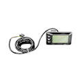 Miniatyrbillede 1 af 5: 36V 48V Elektrisk Cykel GD01 LCD Display Panel med Almindeligt Stik E-Cykel Display Meter Tilbehør-Yvan