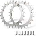 Miniatyrbild 1 av 5: 2 X Premium Rostfria Spikar För Worx S/m Modell, 2x Rostfria Skruvspikar Traction Enhancer, Robotgräsklippare Hjulstorlek 205mm