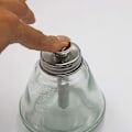 Miniatyrbillede 3 af 5: 180 ml Push Down Pumpe Dispenser Glasflaske Låsbar Pumpe Dispenser Flaske Push Down Manicure Til Neglelak Makeupfjerner