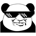 Miniatyrbild 2 av 5: 2 par Premium Kvalitet Rolig Leksak för Barn Thug Life Glasögon 8 Bit Pixel Deal with IT Solglasögon Unisex Leksak B