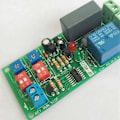 Miniatyrbild 4 av 5: 2st Dubbel Tid Justerbar Fördröjning Timing Relä Repetera På Av Stänga Loop Timer Modul Ac 100v 110v 24