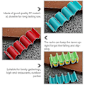 Miniatyrbillede 2 af 3: 4 stk. Tacos De Billar Taco Shell Holder Tortilla Roll Rack Taco Holder Stand Taco Trays Taco Rack Holder