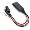 Miniatyrbillede 2 af 5: Bluetooth AUX Kabel Adapter med Mikrofon Smartphone Håndfri Opkald til Alpine Radioer