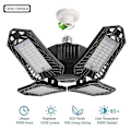 Miniatyrbillede 2 af 5: LED Garage Lys Deformerbar Justerbar Garage Lampe High Bay Lys Til Værksted Q