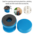 Miniatyrbild 3 av 5: 2 färger Magnetisk Tandborrhållare Kopp Oral Vård Verktyg Tillbehör Blå