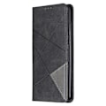 Miniatyrbild 2 av 5: Geometriskt Mönster Ställ Läder Korthållare Fodral Kompatibelt För Xiaomi Redmi Note 8 Pro Black