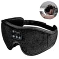 Sovhörlurar, Trådlös Bluetooth Musik 3D Ögonmask, Justerbar Sovmask Hörlurar