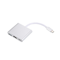 Miniatyrbillede 1 af 5: Usb 3.1 Type-c Til Usb 3.0/ Hd/ Type-c Hub Usb-c 3-i-1 Adapter Dongle Dock Kabel Erstatning Til Macbook Pro, Dell Xps 13