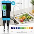 Miniatyrbillede 1 af 5: Fødevare PH Måler 0.00-14.00PH Høj Nøjagtighed Temp PH Tester Sensor Syreanalyse til Kød Konservering Ch