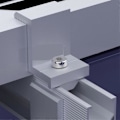 Miniatyrbilde 4 av 5: 12 stk Solcelleender Solcellepanel Monteringsbraketter, justerbare PV Fotovoltaiske Monteringsbraketter Z