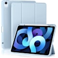 Pikkukuva 1 / 5: Kotelo, yhteensopiva iPad Air 4. sukupolven (2020) 10,9 tuuman kotelon kanssa [Kynäteline/2. kynän lataus] [Automaattinen lepotila/herätys], kolmiosainen jalusta älykotelo Compa
