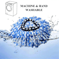 Pikkukuva 4 / 5: Mopin Vaihto-osa yhteensopiva O Rinse Clean Microfiber 2-säiliöjärjestelmän kanssa, Vaihda pyörivällä moppipohjalla