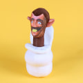 Miniatyrbild 4 av 4: 25 cm Skibidi Toalett Plyschleksak Roligt Spel Tecknad Anime Trickleksak Mjuka fyllda presentleksaker För Gamers Pojkar