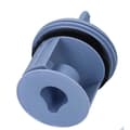 Miniatyrbillede 1 af 5: Fnullerfilter — Kompatibel med Bosch, Siemens, Neff, Constructa og Balay — Filterdæksel — Vandpumpe.