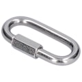 Miniatyrbillede 3 af 5: 10 stk. Quick Link Connector Stærk Holdbar Nem Installation Lille Størrelse Kæde Connector M4