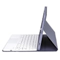 Pikkukuva 5 / 5: YT098B-A Yhteensopiva iPad Air (2020) / (2022) Pyöreät näppäimet Langaton Bluetooth-näppäimistö kosketuslevyllä, ihoa myötäilevä iskunkestävä jalusta Purple