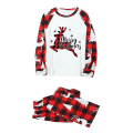 Pikkukuva 1 / 2: Hyvää joulua Perheen ruudullinen print Pyjamas Lounge Wear Women 2-4 Years