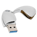 Miniatyrbillede 3 af 5: STmagic Flash Drive Æggeskal Form K30 USB-hukommelsespind Høj Hastighed 80mB s til Win 7 OS X (64GB)
