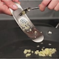 Miniatyrbillede 5 af 5: Hvidløgspresser i rustfrit stål, nem at bruge og rengøre, til ingefær og hvidløg
